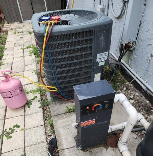 AC Gas refilling service