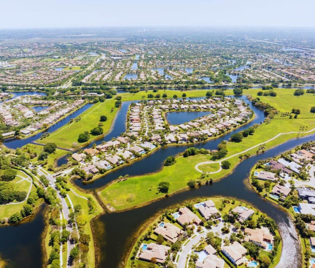 Drone photo Coral Springs, FL